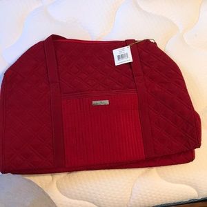 Large Duffel in Tango Red